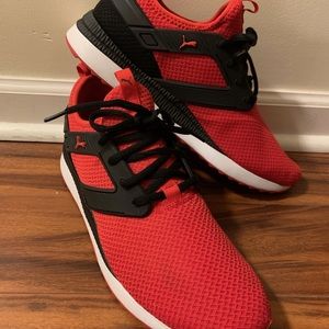 🔥PUMA Men's Pacer Next Excel Running Sneakers Men’s Size 14 High Risk Red🔥